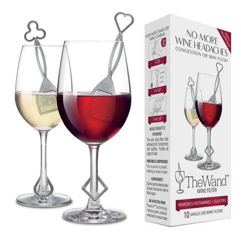 The Wand Wine Purifier – Enjoy Wine WITHOUT The Nasty Side Effects!